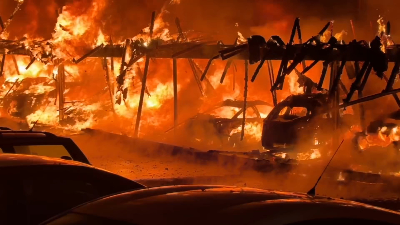 Carport fire damages 20 vehicles at San Jose condo complex as residents react to 'scary' scene
       — ABC 7 Bay Area