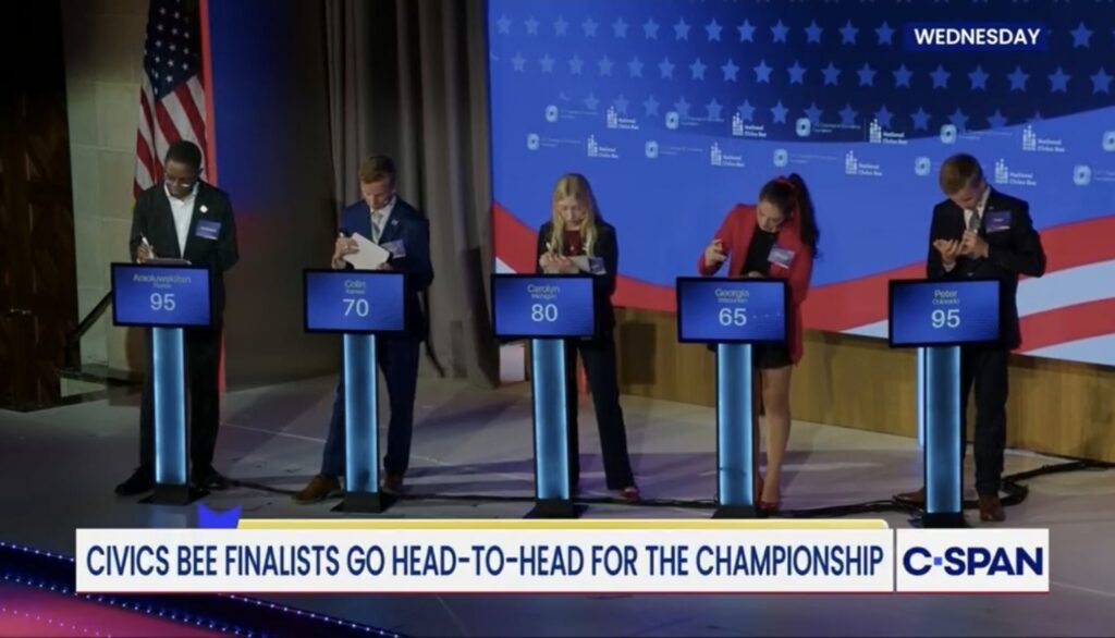 Colorado student wins top prize at National Civics Bee Championship — Florida Phoenix, Clermont Schools news