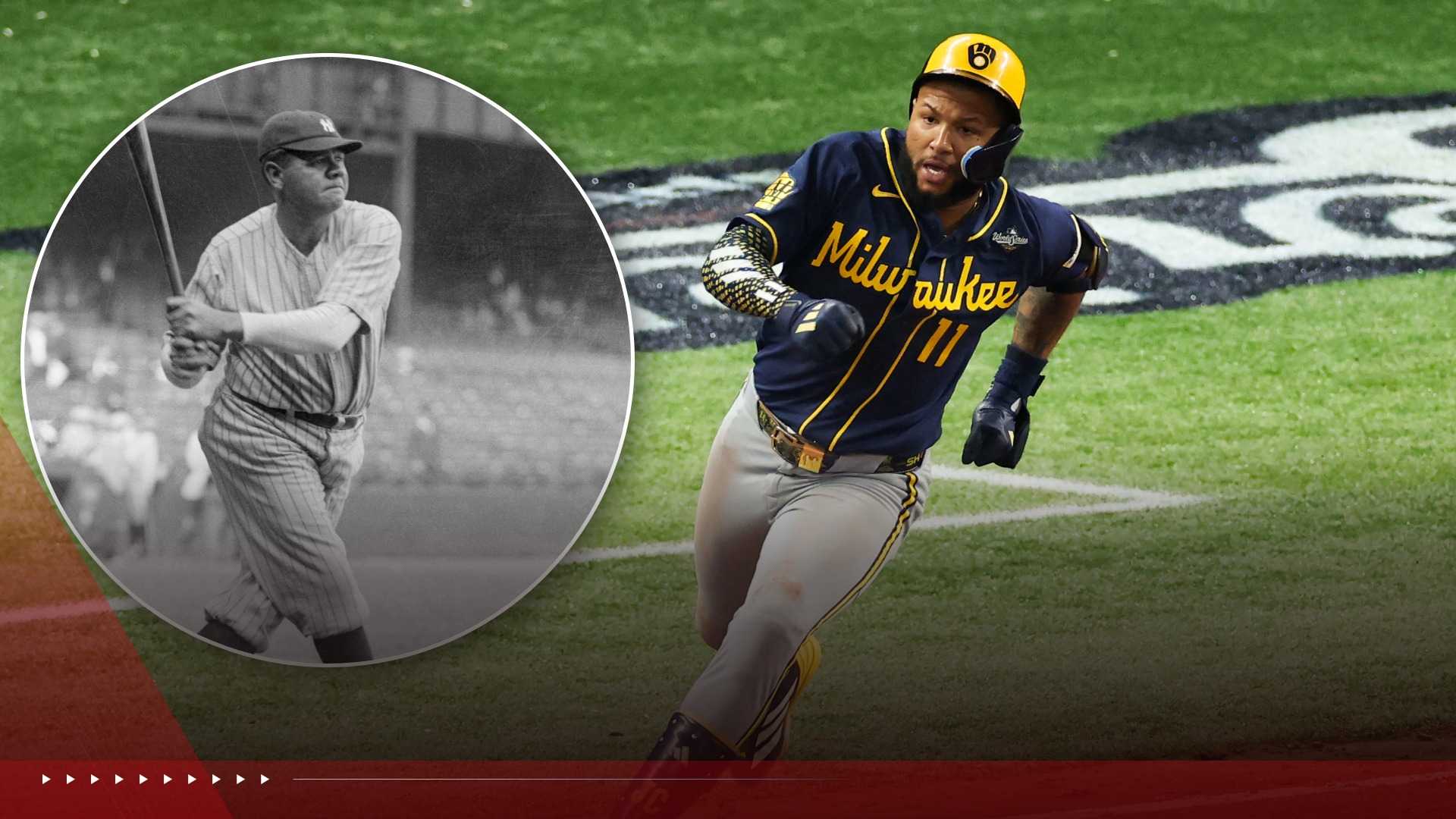 Brewers player ties 98-year-old record set by Babe Ruth during World Series  — WESH 2 Orlando