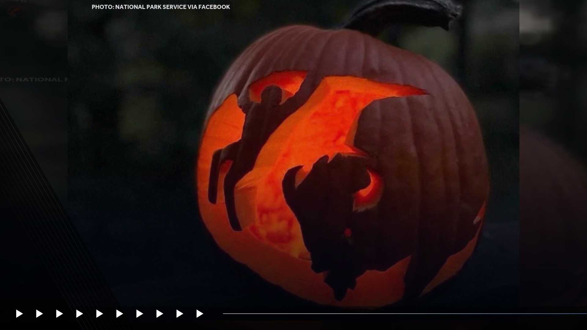 Still need an idea for carving your pumpkin? NPS has free national park-inspired stencils — WESH 2 Orlando