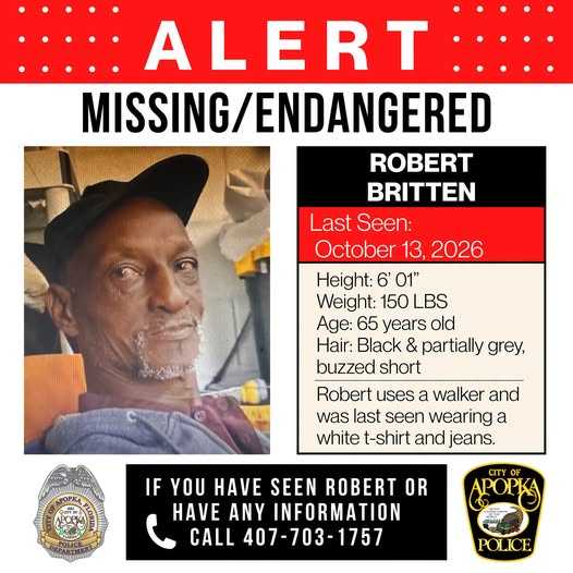 Apopka police searching for missing, endangered 65-year-old man — WESH 2 Orlando