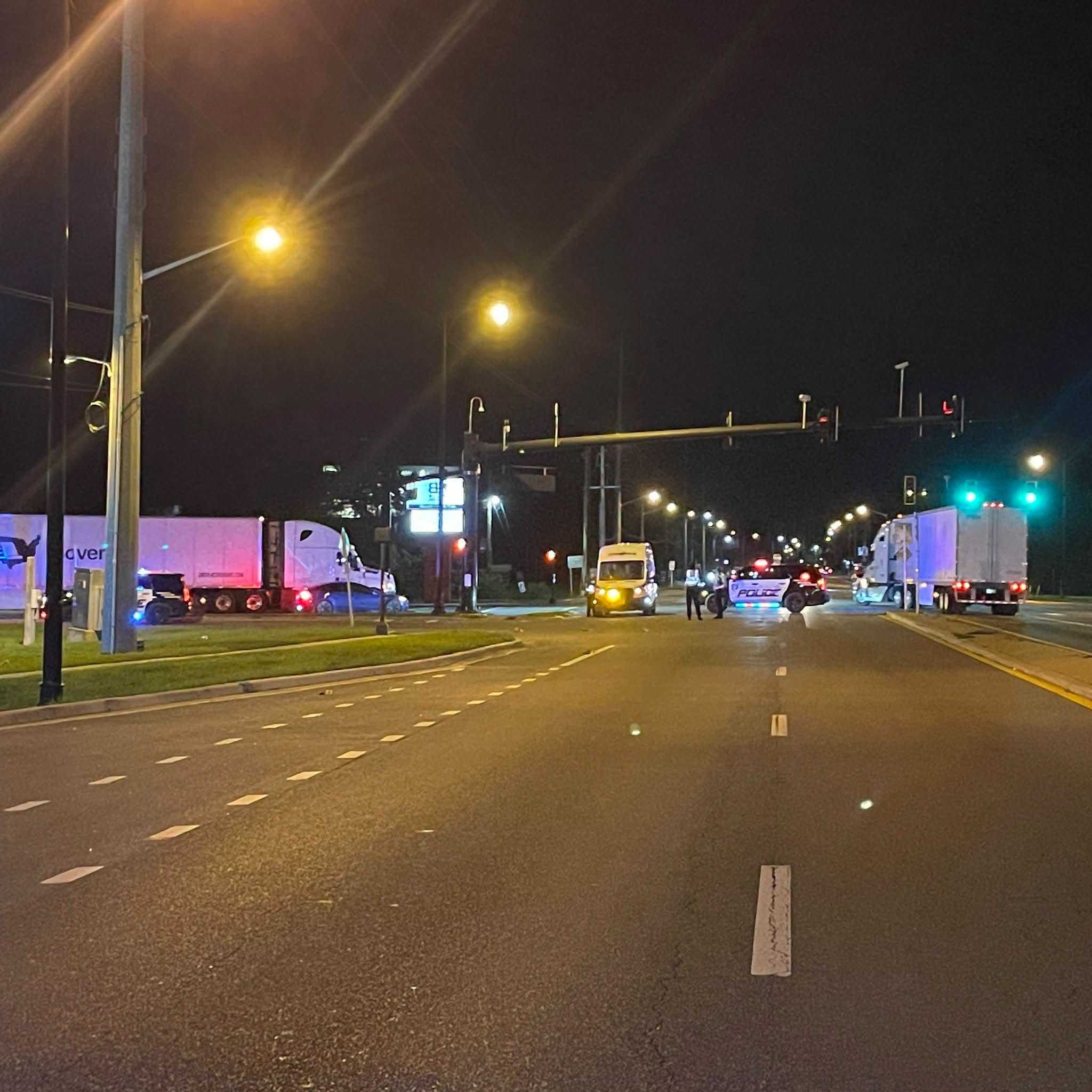 Pedestrian seriously injured, lanes closed after crash in Ocala, police say — WESH 2 Orlando