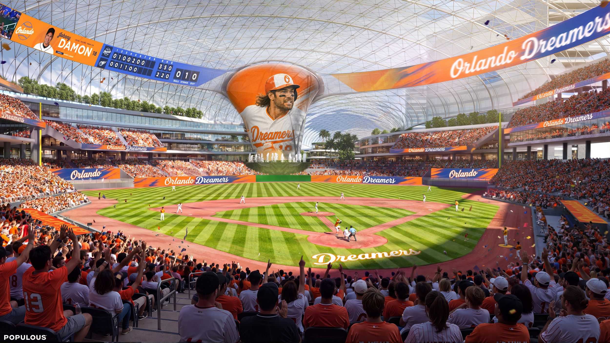 Orlando Dreamers unveil new stadium renderings ahead of $975M TDT request — WESH 2 Orlando