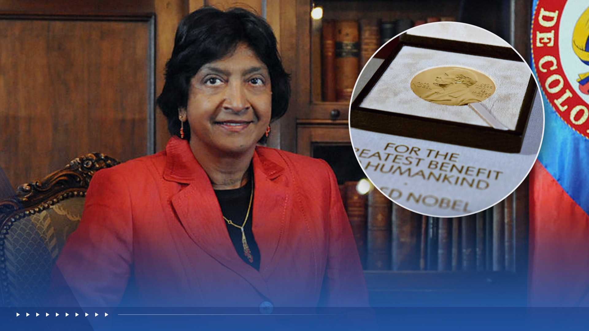 Navanethem 'Navi' Pillay wins the Nobel Peace Prize for work on international law — WESH 2 Orlando, Clermont Community news