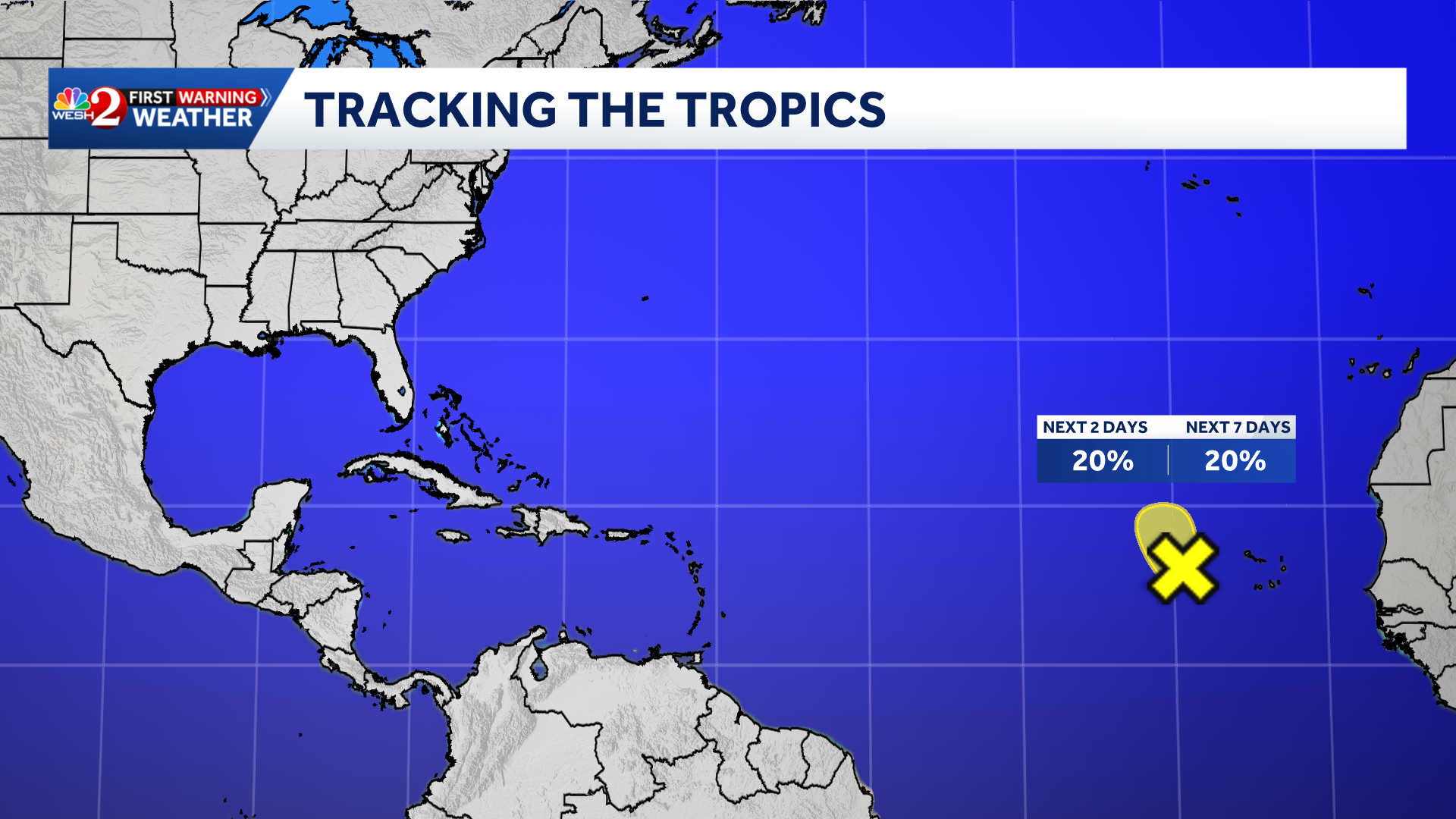 NHC monitors Atlantic disturbance near Cabo Verde  — WESH 2 Orlando, Clermont Community news