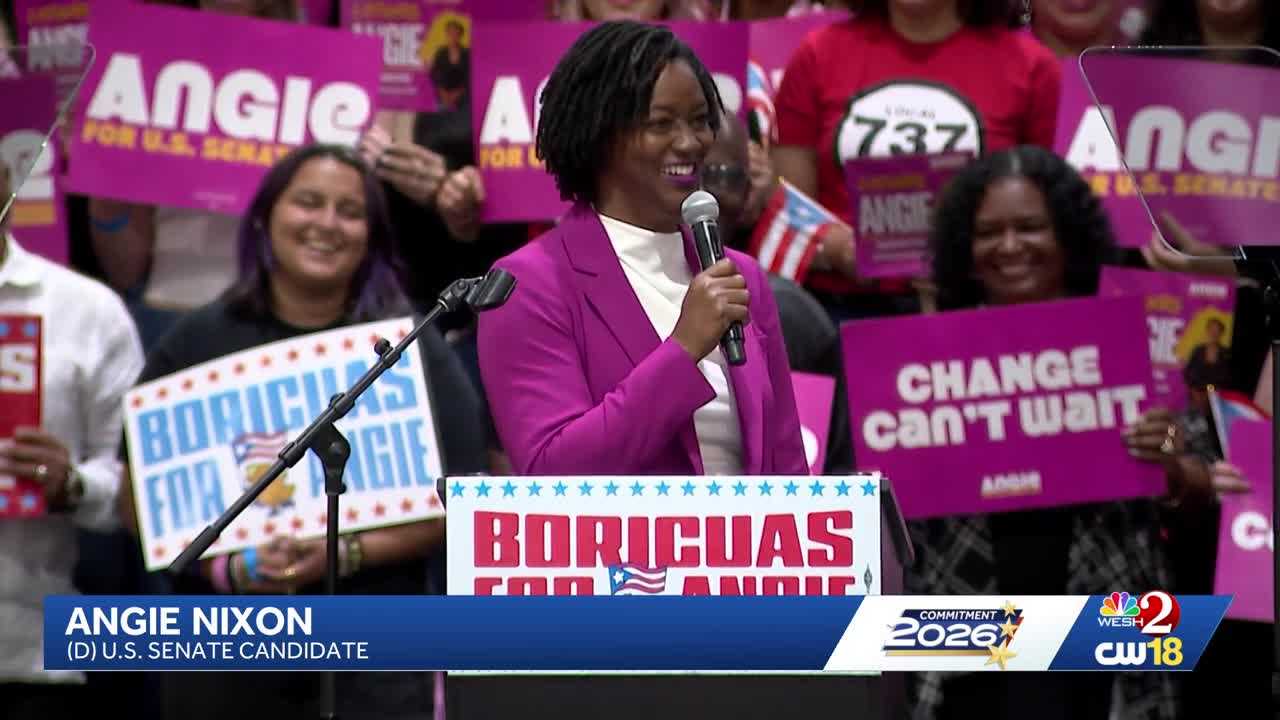 Angie Nixon campaigns in Kissimmee for Florida US Senate seat — Clermont Community news