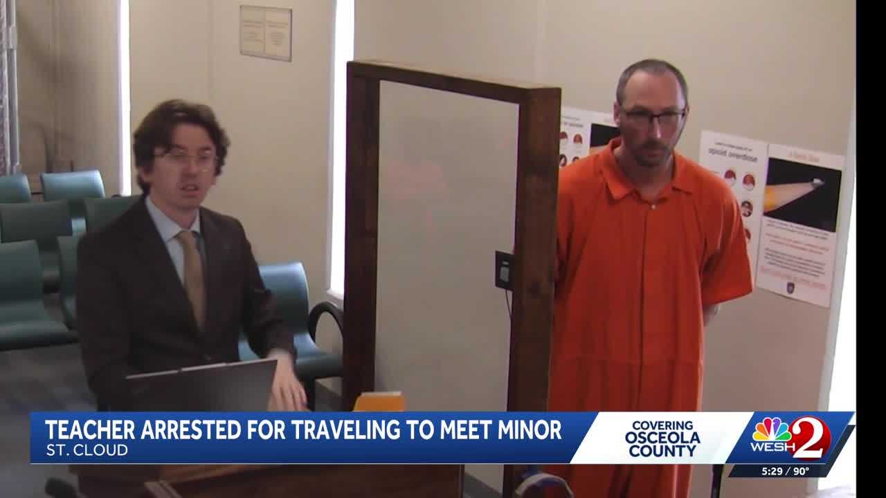 Former Harmony High School teacher accused of trying to lure child for sex — WESH 2 Orlando, Clermont Schools news