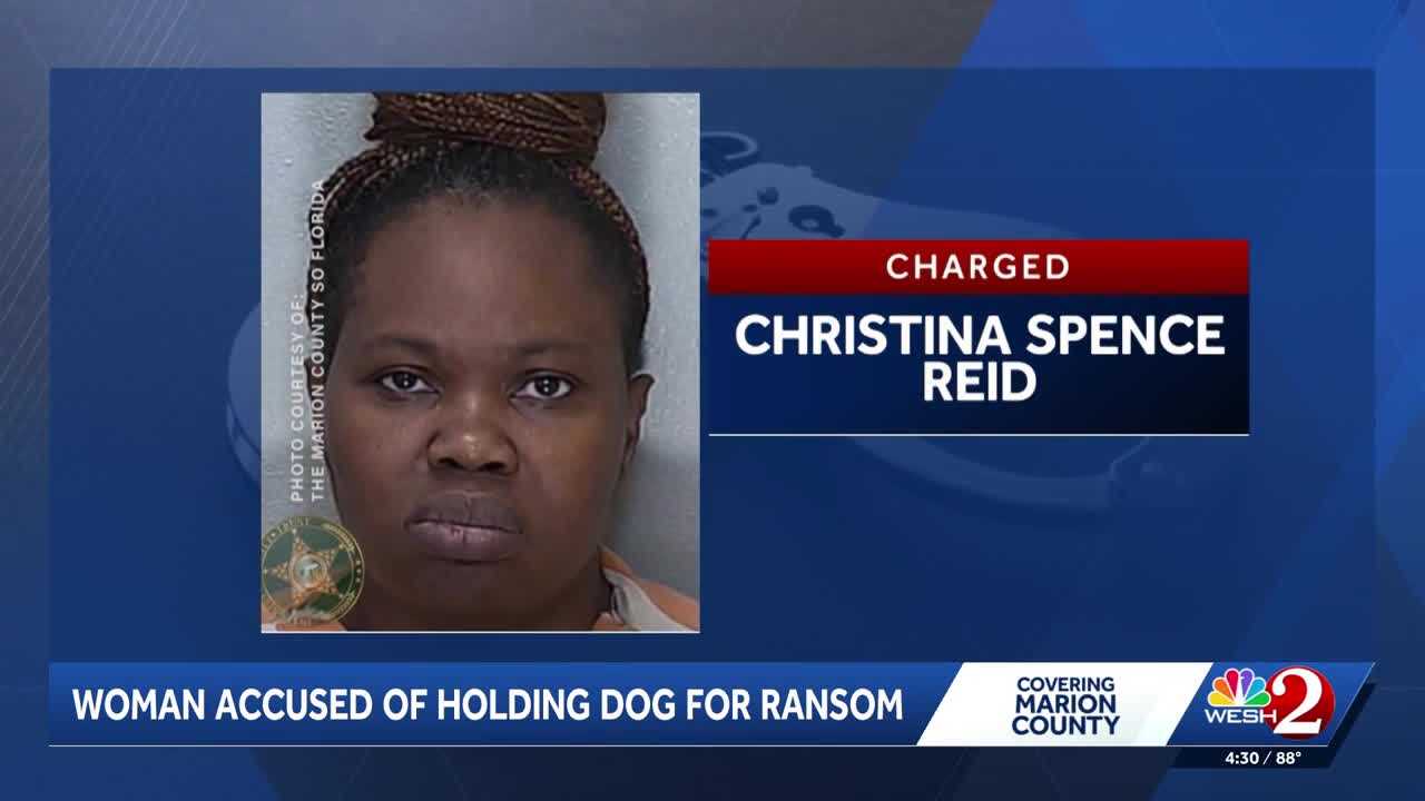 Woman accused of holding dog for ransom in Marion County — WESH 2 Orlando, Clermont Community news