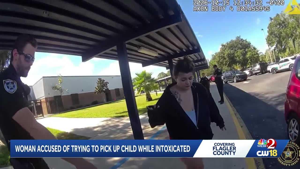 Flagler County woman accused of trying to pick child up while intoxicated — WESH 2 Orlando, Clermont Schools news