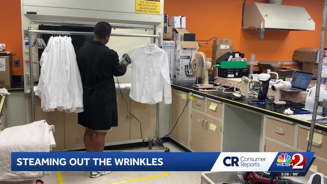 Clothing steamers to replace your iron | Consumer Reports — WESH 2 Orlando, Clermont Community news