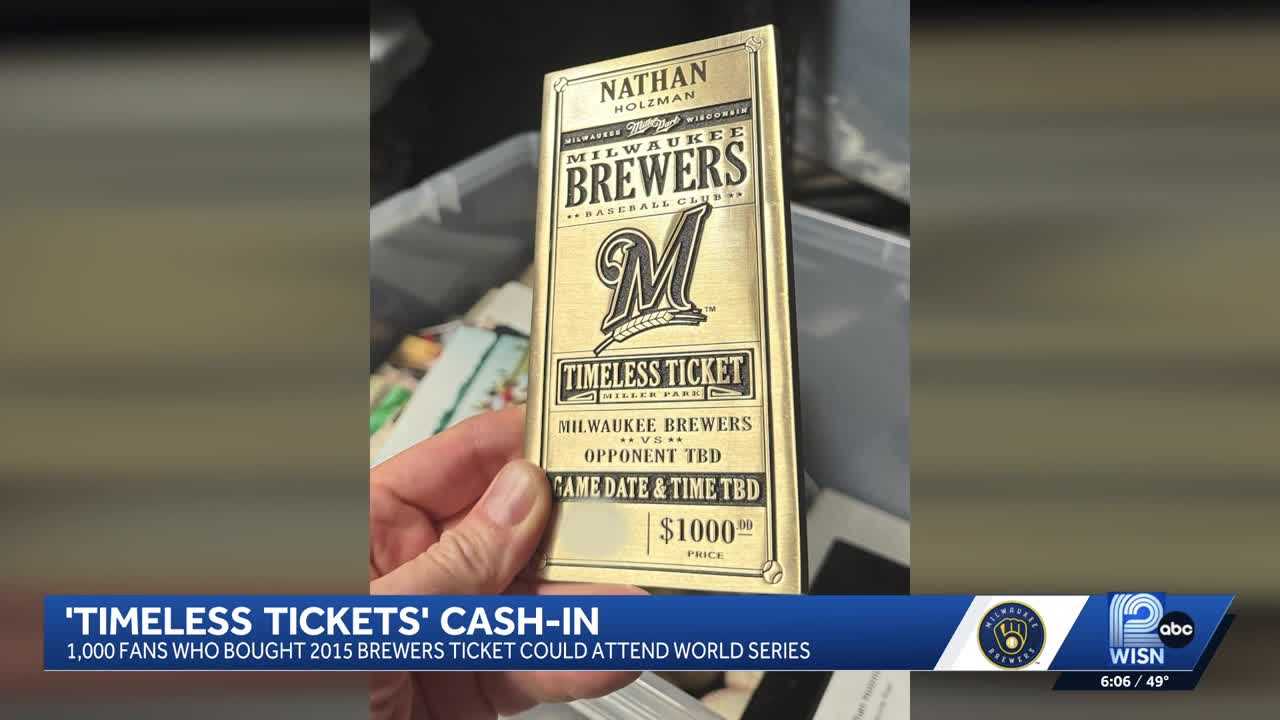 Brewers fan hopes 'Timeless Ticket' secures World Series seat — WESH 2 Orlando, Clermont Sports news