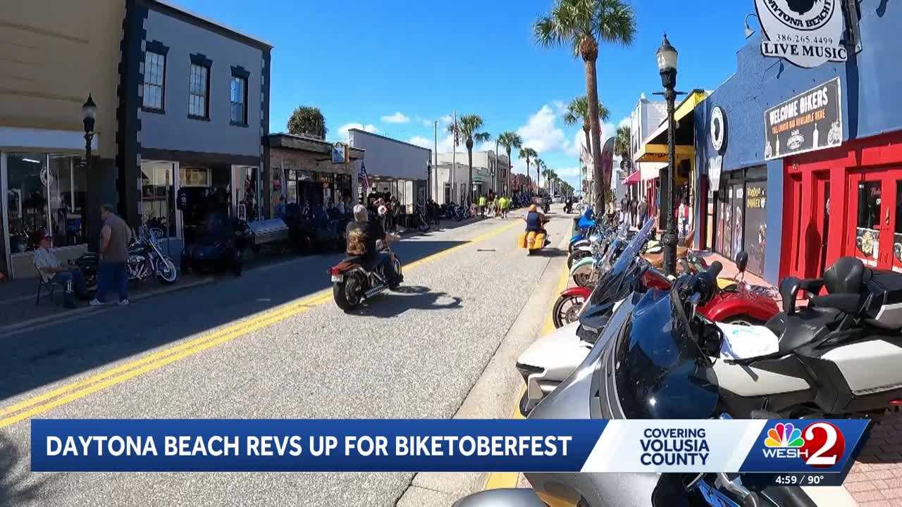 Biketoberfest returns to Daytona Beach, bringing economic boost to businesses — WESH 2 Orlando, Clermont Business news