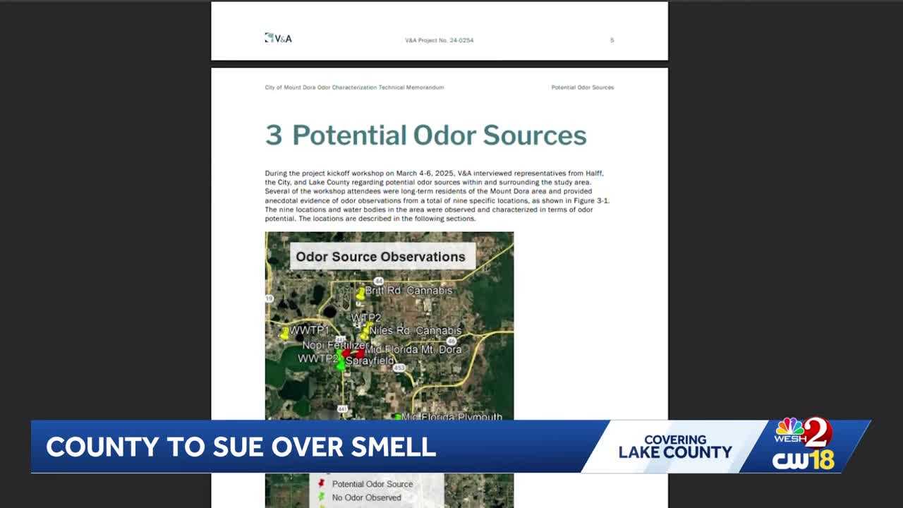 'A serious problem': Lake County to sue over foul smell — Clermont Community news