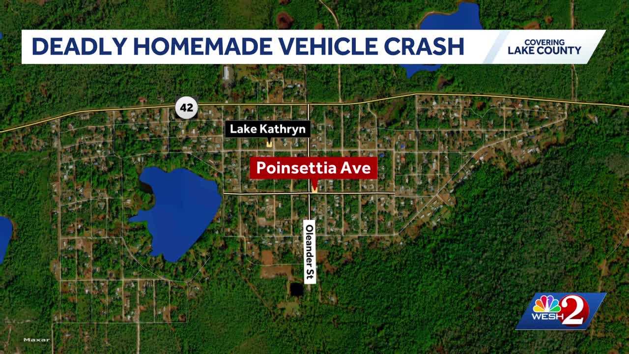 Man killed in Lake County crash involving homemade vehicle, troopers say — WESH 2 Local Orlando, Clermont Community news