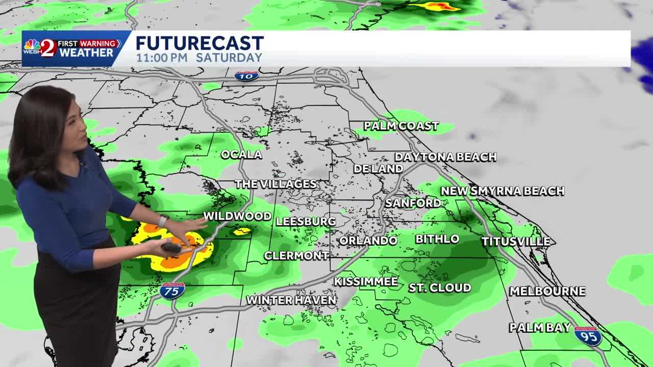 Scattered Rain & Storms, Wet Weekend | July 31st Forecast — WESH 2 Orlando, Clermont Community news