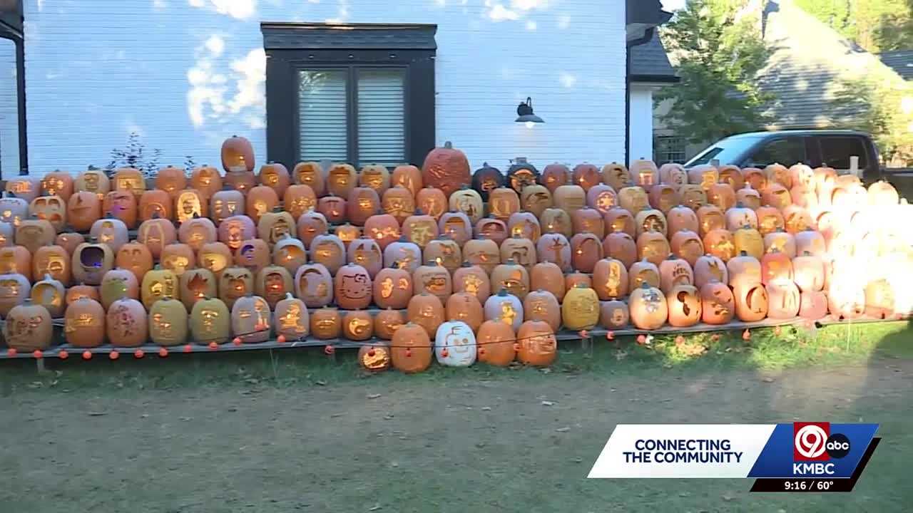 Man carves nearly 400 pumpkins for Halloween display, raises money for charity — WESH 2 Orlando, Clermont Community news