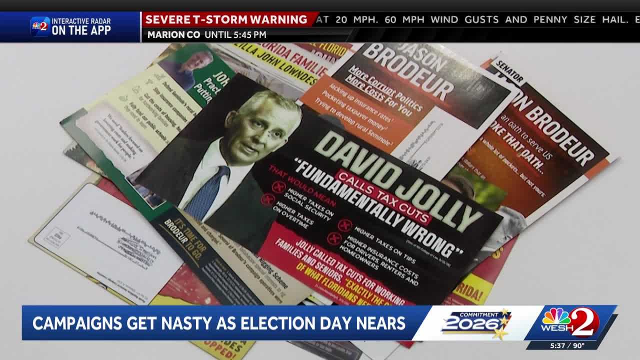 Florida campaigns get nasty as Election Day nears — WESH 2 Orlando, Clermont Community news