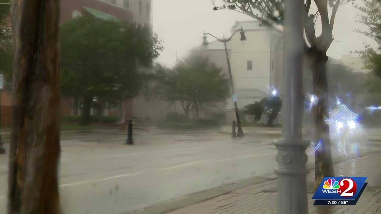 Winds pound Pensacola as Hurricane Isaias slams Gulf Coast — WESH 2 Orlando, Clermont Community news