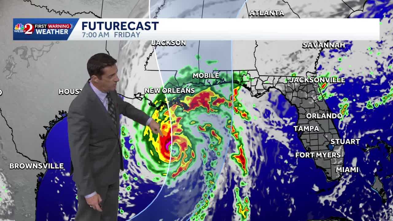 Tropical Depression Nine forecast to quickly strengthen in Gulf, NHC says — WESH 2 Orlando, Clermont Community news