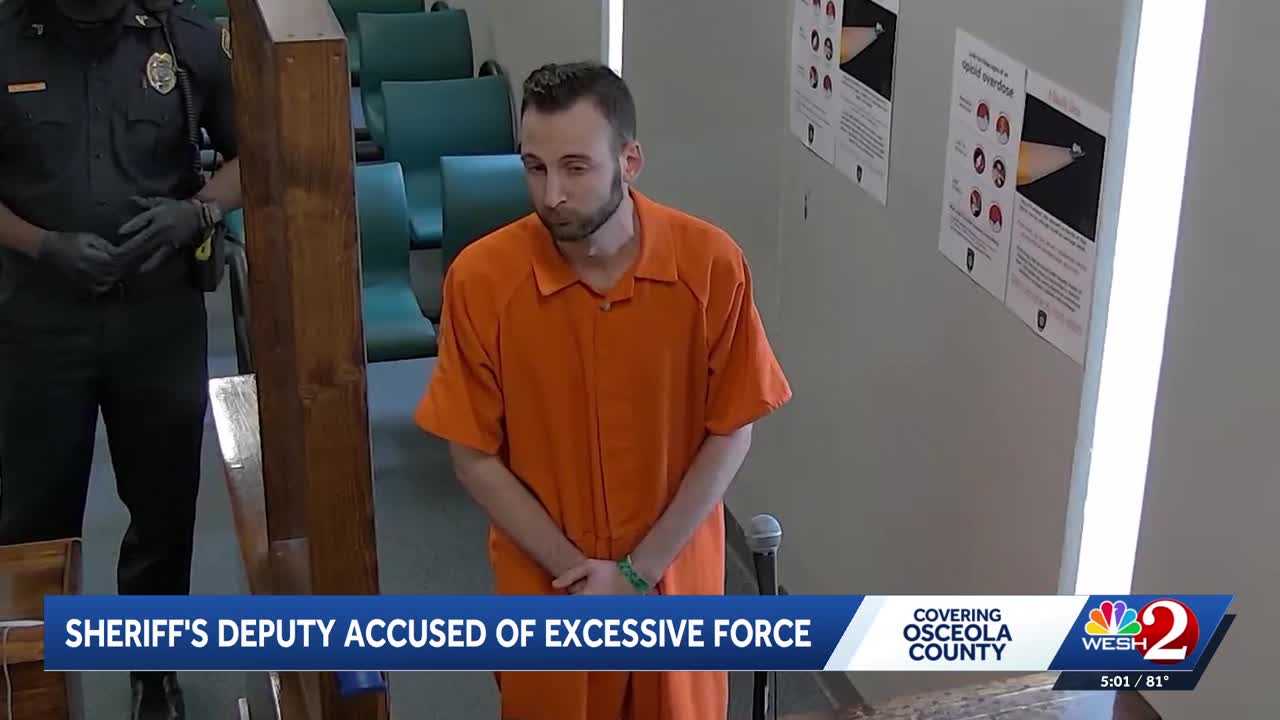 Osceola deputy arrested for 'unnecessary amount of force' released from jail — Clermont Community news