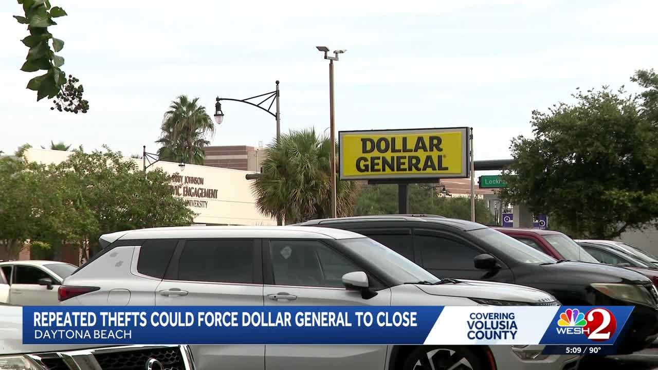 Theft losses put Daytona Beach Dollar General at risk of closing — WESH 2 Local Orlando, Clermont Business news
