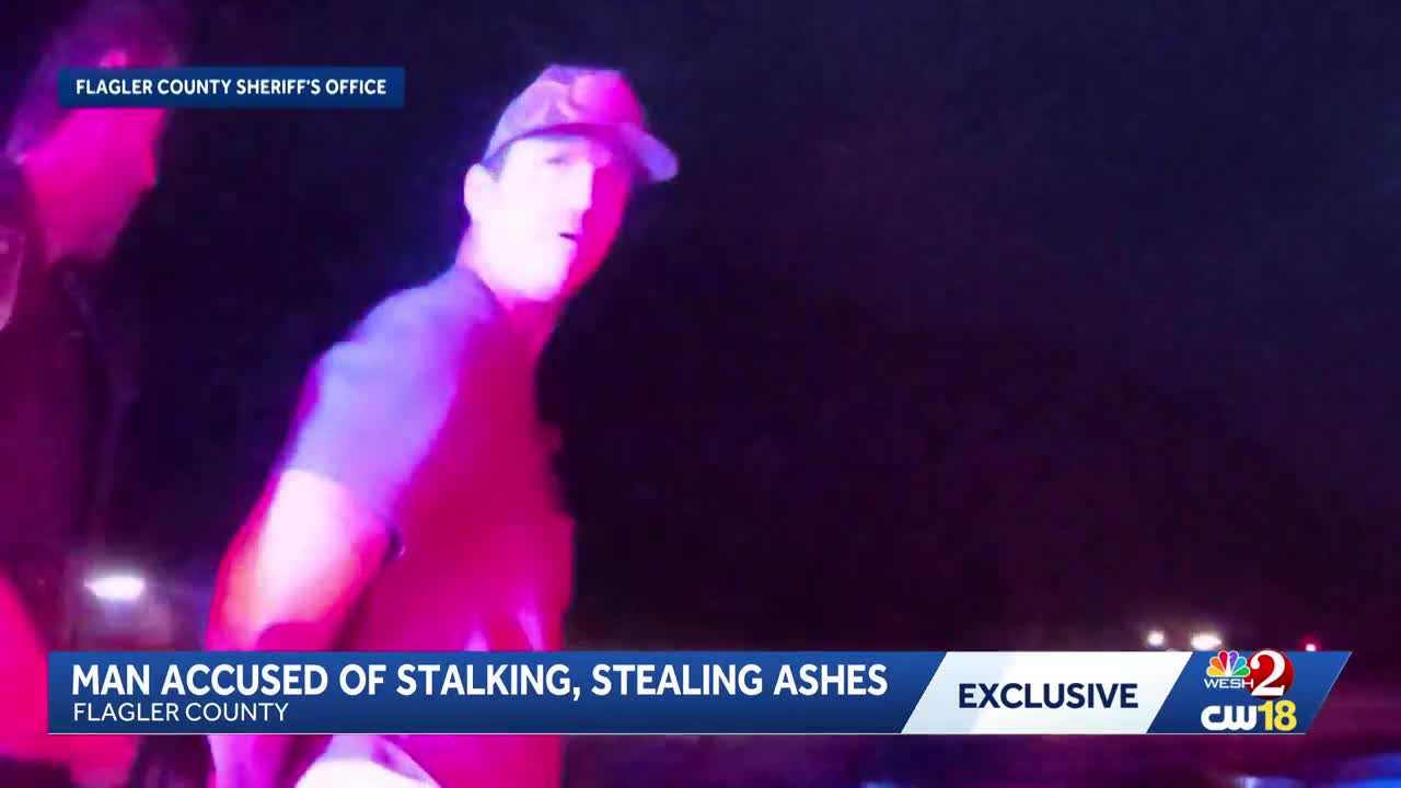 Flagler County man accused of stalking his ex and stealing her son's ashes — WESH 2 Orlando, Clermont Community news