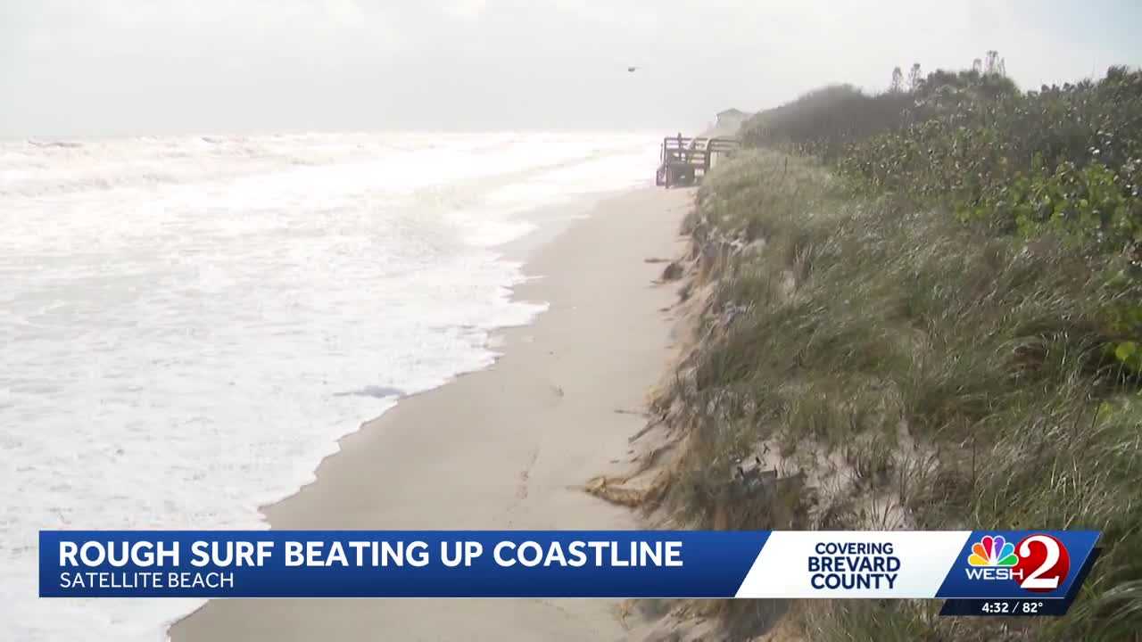 Rough surf, high tides lead to beach closures in Brevard County — Clermont Community news