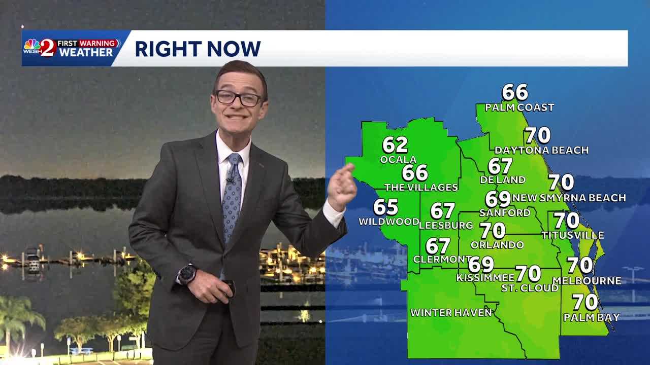 Sunny skies, highs in the upper 80s Tuesday for Central Florida — WESH 2 Orlando, Clermont Community news