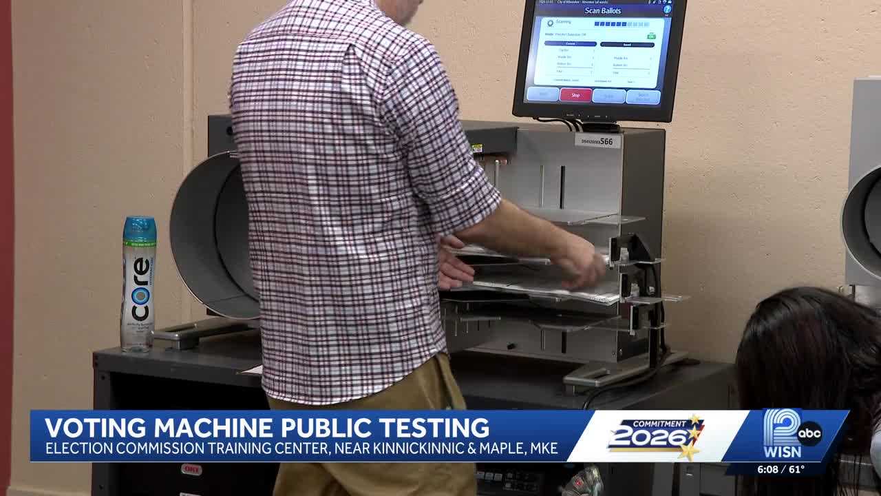 Milwaukee election officials test voting machines to prevent errors ahead of general election — WISN 12 Milwaukee, Clermont Community news