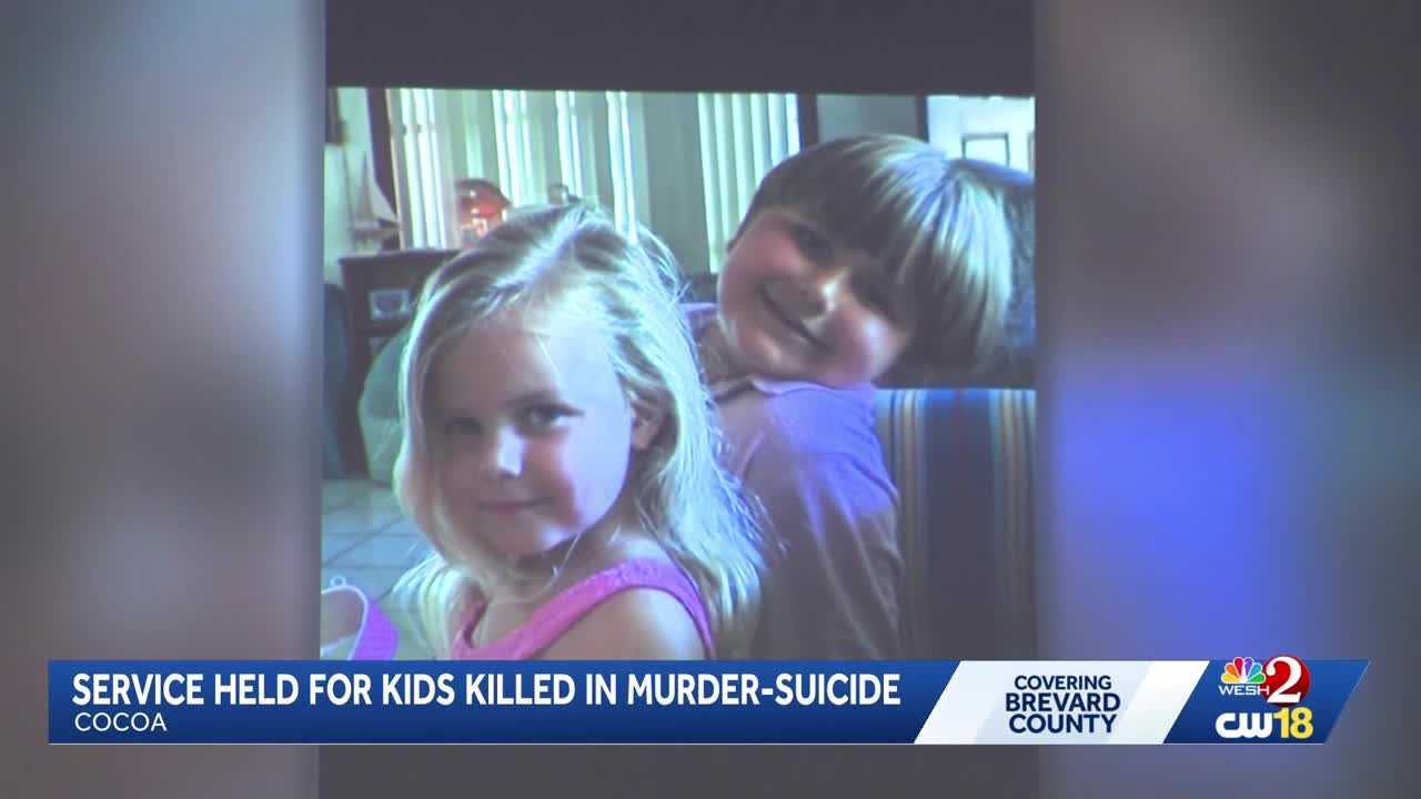 Memorial service held for children killed in Cocoa murder-suicide — WESH 2 Orlando, Clermont Community news