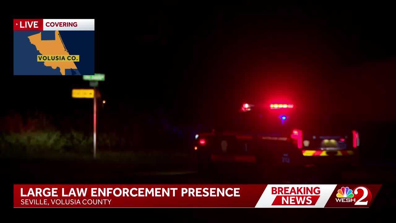 Large law enforcement presence unfolding in Volusia County — WESH 2 Orlando, Clermont Community news