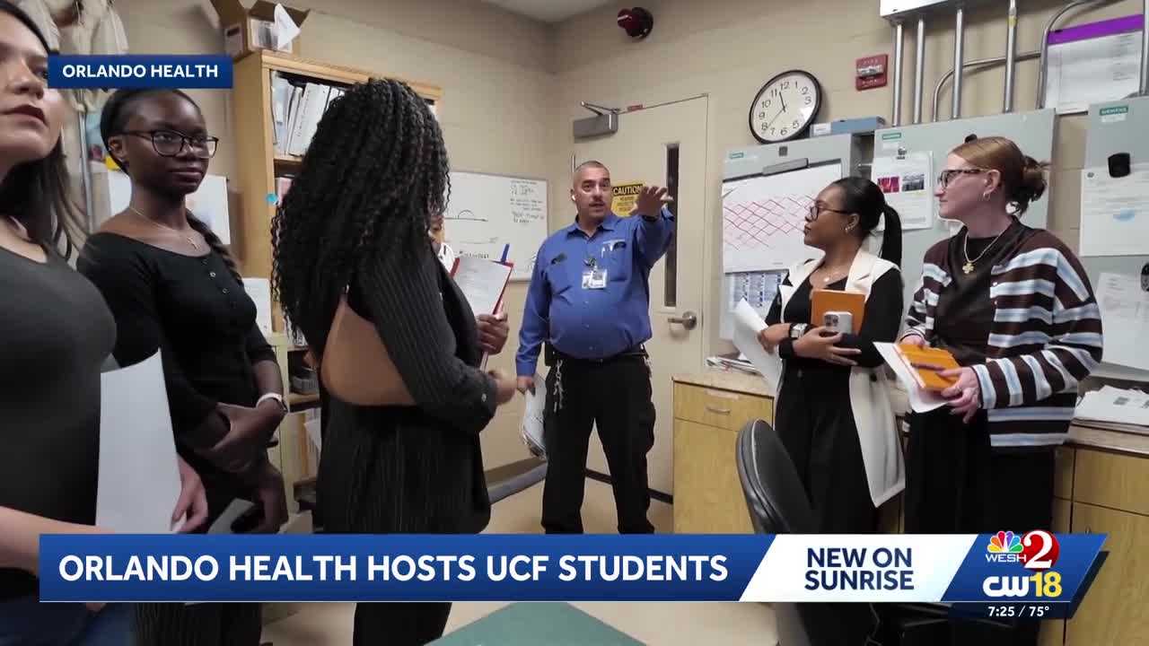 Orlando Health hosts UCF students — Clermont Health news