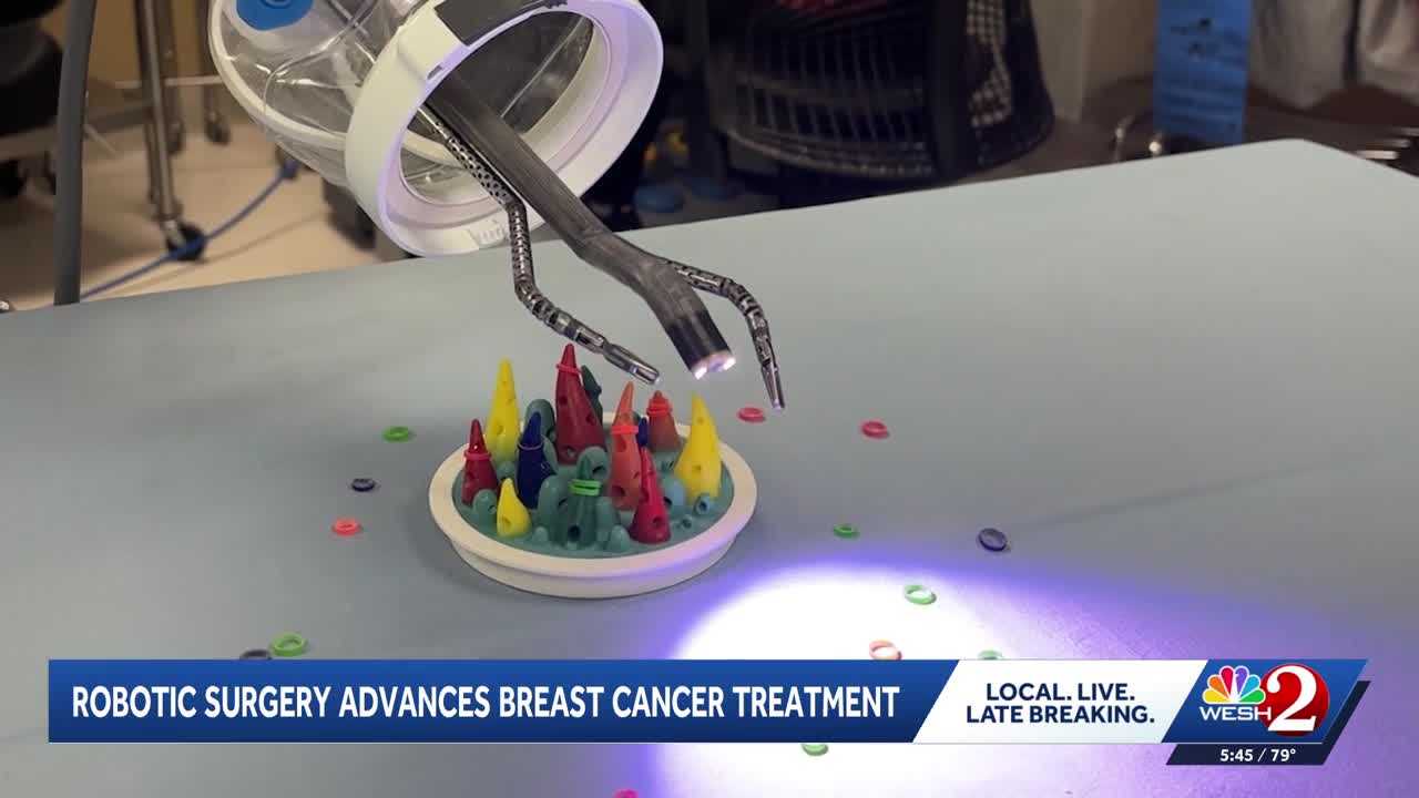 Central Florida woman undergoes robotic double mastectomy to reduce cancer risk — WESH 2 Orlando, Clermont Community news